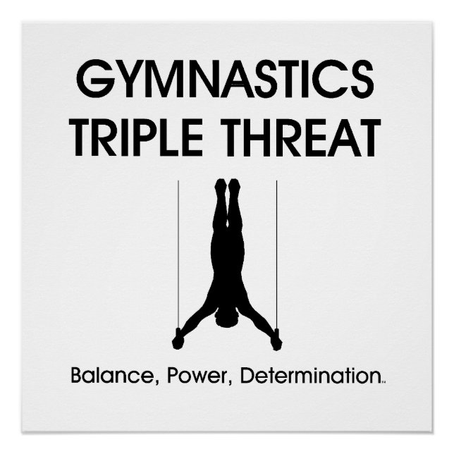 TOP Gymnastics Triple Poster (Front)