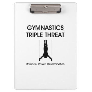 TOP Gymnastics Triple Threat Clipboard