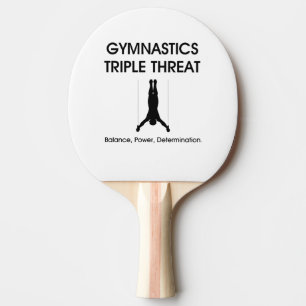 TOP Gymnastics Triple Threat Ping Pong Paddle