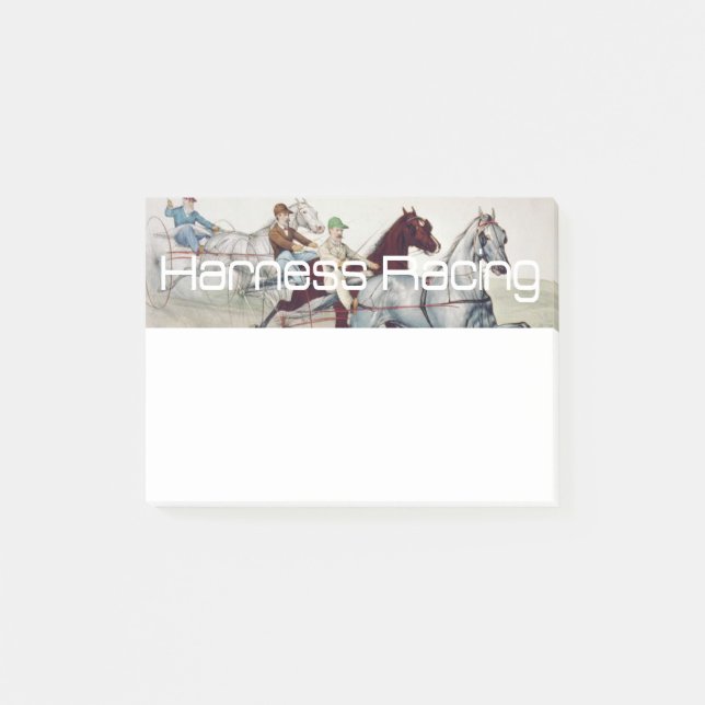 TOP Harness Racing Post-it Notes (Front)