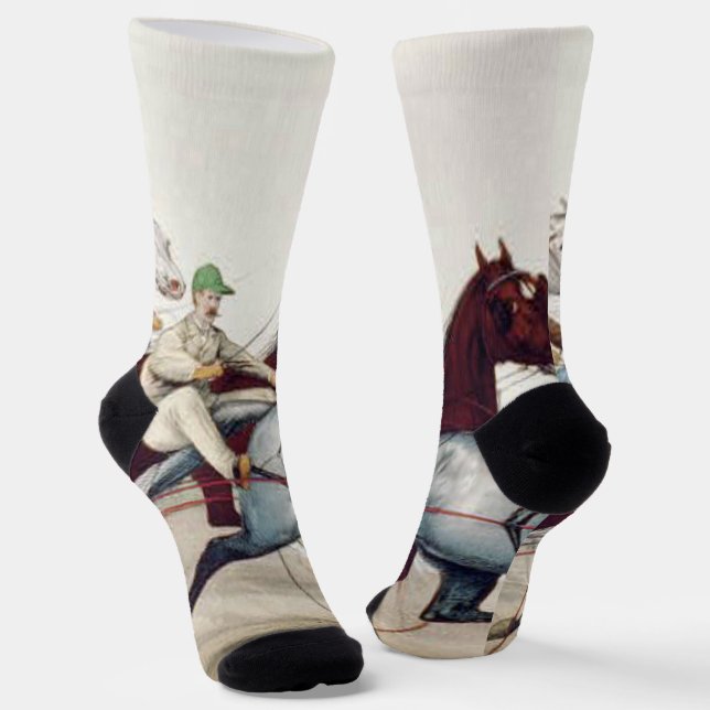 TOP Harness Racing Socks (Angled)