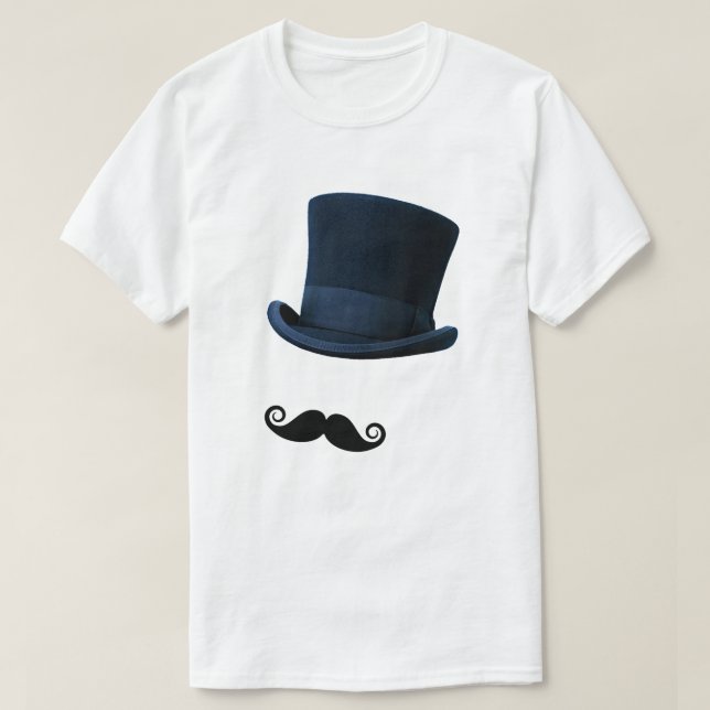 Top Hat and Moustache (Design Front)