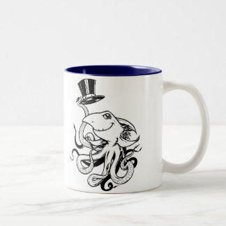Top Hat, I CHOMP therefore I AM Two-Tone Coffee Mug
