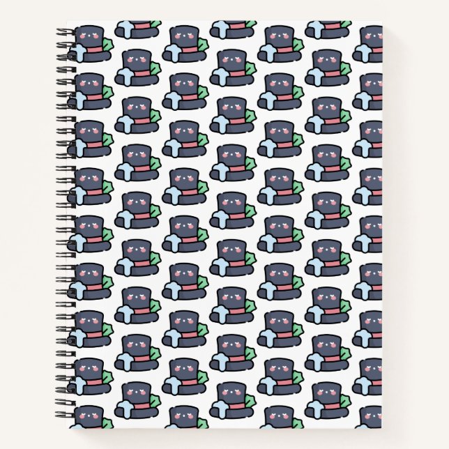 top hat notebook (Front)