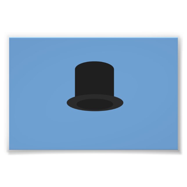 top-hat photo print (Front)