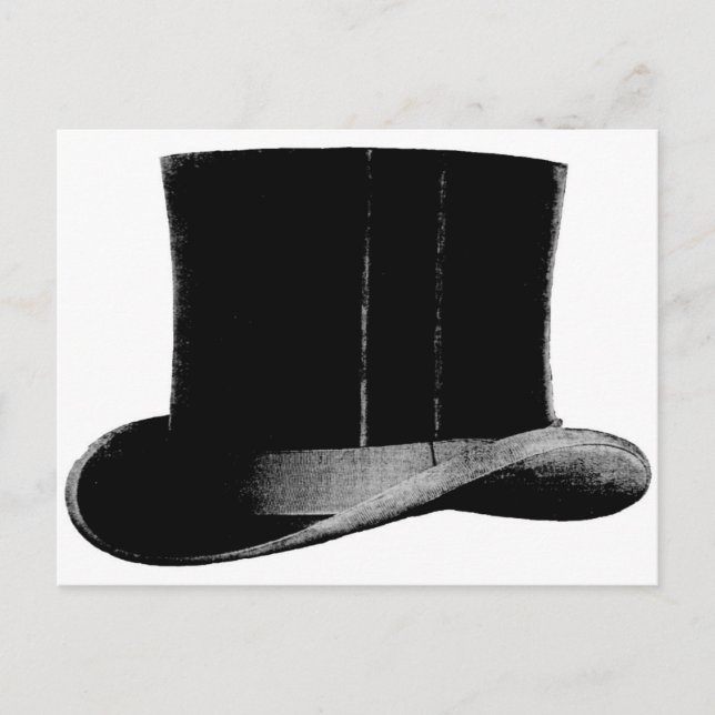 top hat postcard (Front)