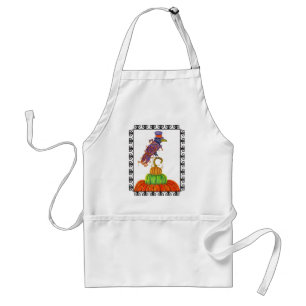 Top Hat Raven Apron