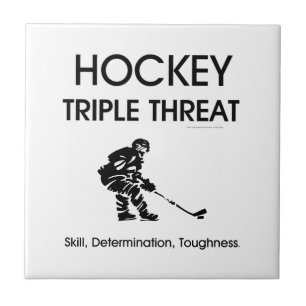 TOP Hockey Triple Threat Ceramic Tile