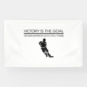 TOP Hockey Victory Slogan Banner