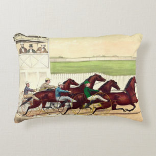 TOP Horse Racing Is My Life Decorative Cushion