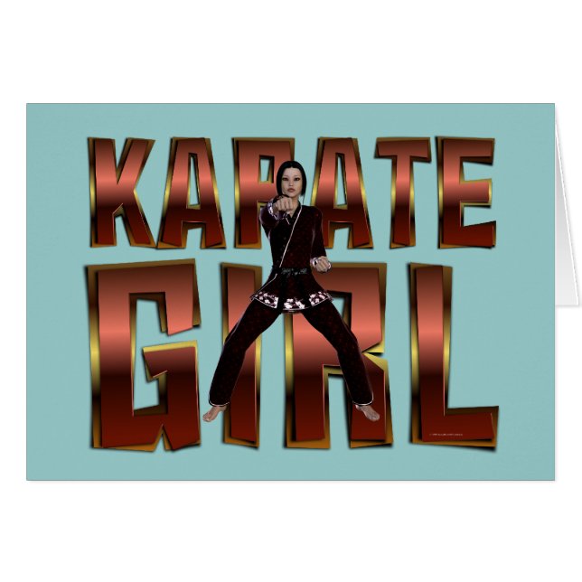 TOP Karate Girl (Front Horizontal)