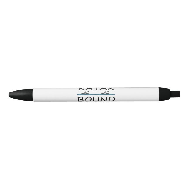 TOP Kayak Bound Black Ink Pen (Front)