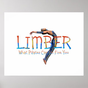 TOP Limber Pilates Poster