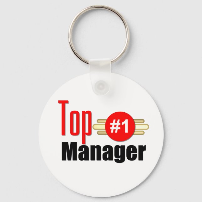 Top Manager Key Ring (Front)