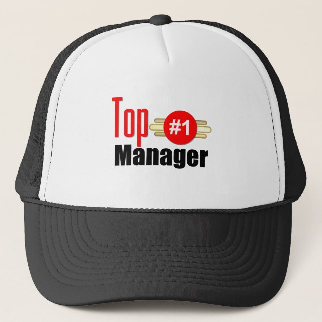 Top Manager Trucker Hat (Front)