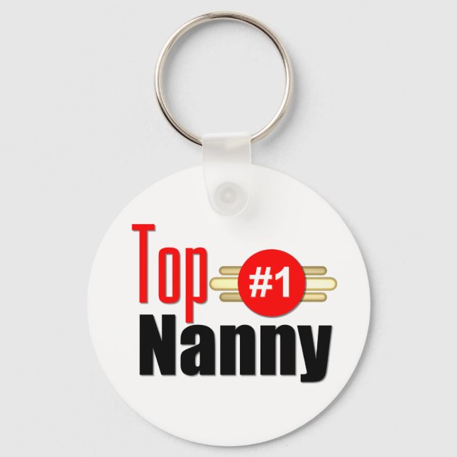 Top Nanny Key Ring (Front)