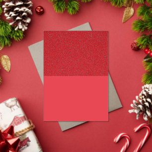 Top-Noise Tomato Red Acrylic Invitation (Custom)