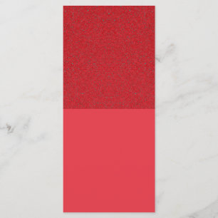 Top-Noise Tomato Red Custom Flat Menu