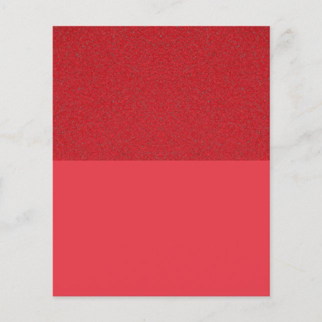 Top-Noise Tomato Red Square Flyer – Customisable (Front)