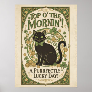 Top O' The Mornin'! St. Patrick's Day Poster