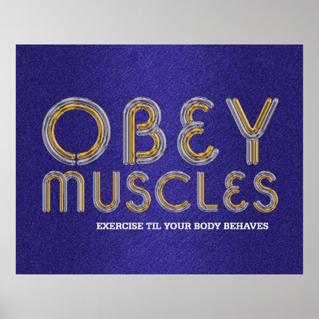 TOP Obey Muscles Poster (Front)