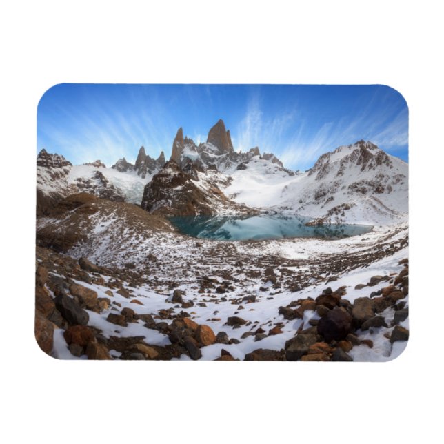 Top Of Fitz Roy Magnet (Horizontal)