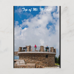 Top of Mt. Mitchell Postcard