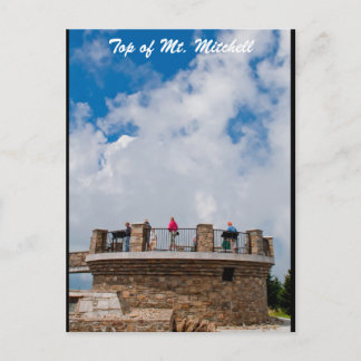 Top of Mt. Mitchell Postcard