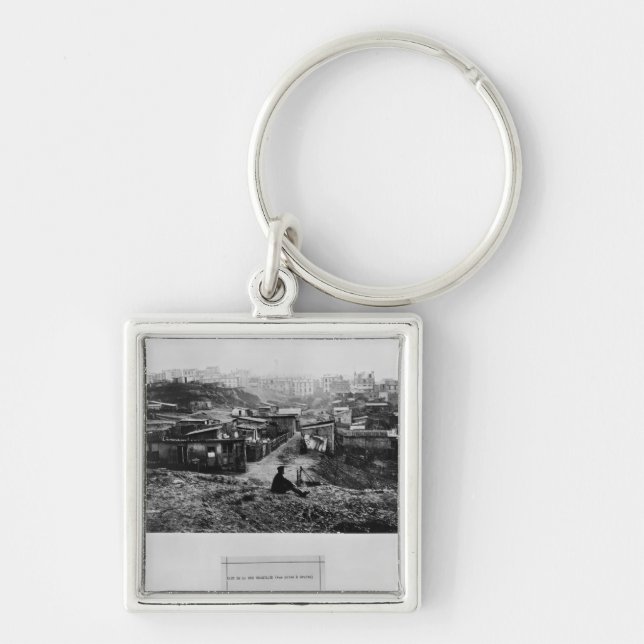 Top of rue Champlain  Paris, 1858-78 Key Ring (Front)