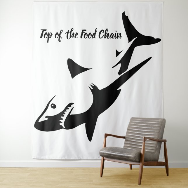 Top of the Food Chain Tapestry (In Situ)