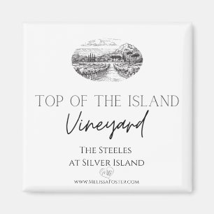 Top of the Island Winery Magnet