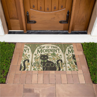 Top Of The Morning - St. Patrick's Day Doormat