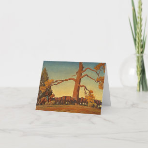 Top of the Ridge by Maynard Dixon Thank You Card