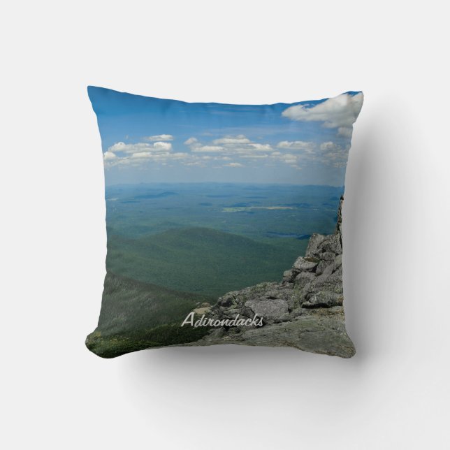 Top of Whiteface Mountain, Adirondacks, NY Cushion (Front)