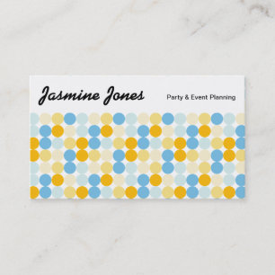 Top Panel - Colour Spots 02 Business Card