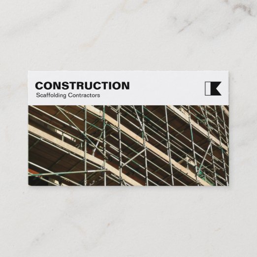 Scaffolding Business Cards Zazzle AU