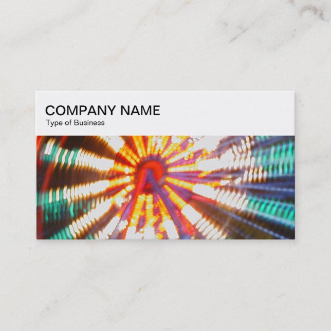 Top Panel - Ferris wheel 02 Business Card (Front)