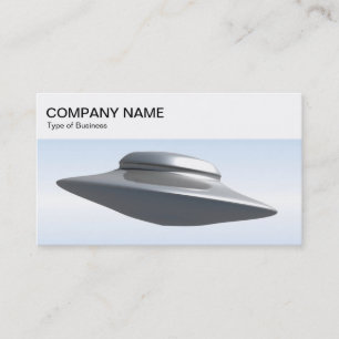 Top Panel - Flying Saucer Business Card