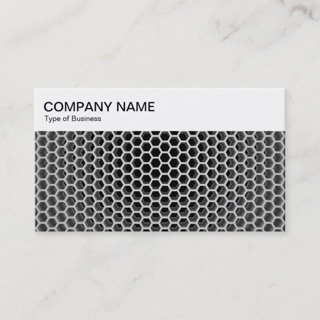 Top Panel - Honeycomb Business Card (Front)