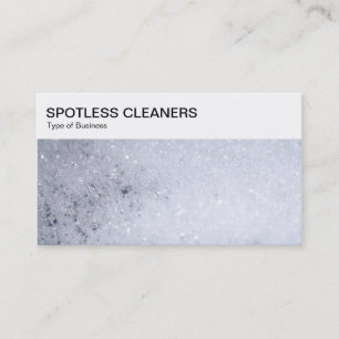 Top Panel - Soap Bubbles Business Card