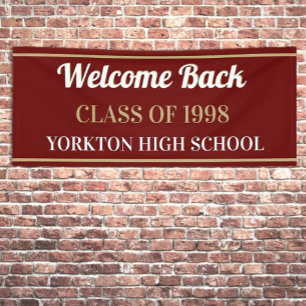 Top Pick! CUSTOM Class Reunion banner
