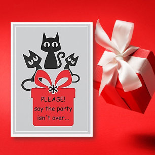 Top Pick! Funny Cat theme Birthday Card