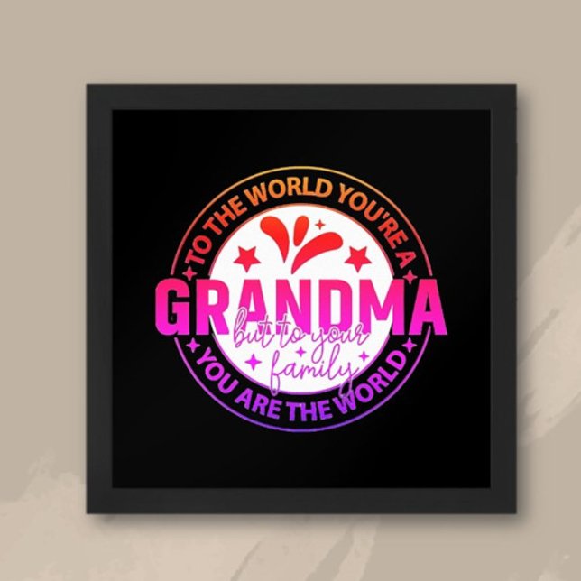 Top Pick! Special gift Grandma Poster (Creator Uploaded)