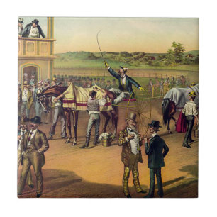 TOP Race Day Ceramic Tile