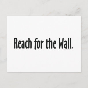 TOP Reach for the Wall Postcard