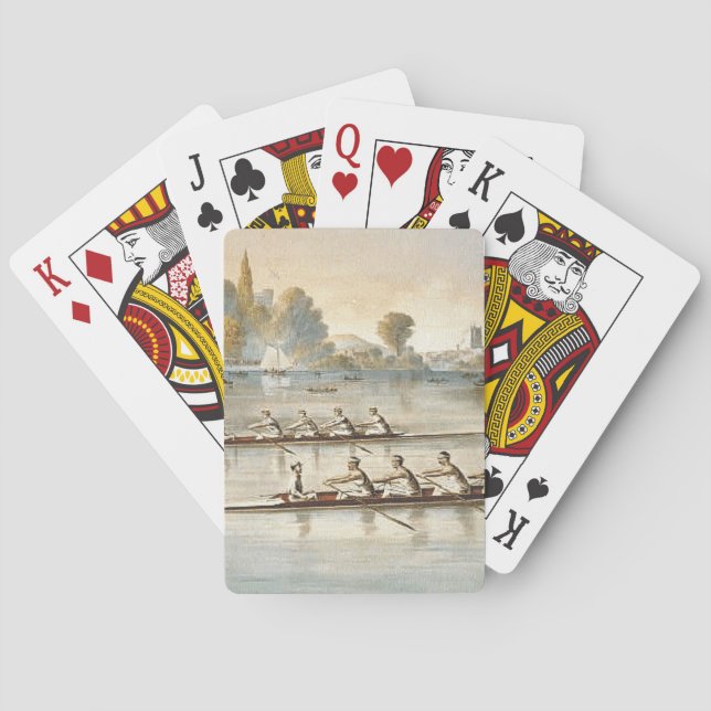 TOP Rowing Playing Cards (Back)
