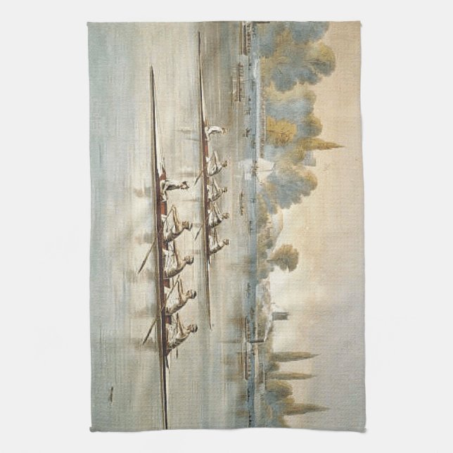 TOP Rowing Tea Towel (Vertical)