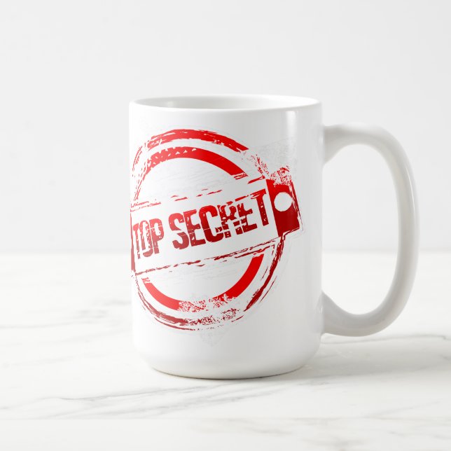 Top Secret Coffee Mug (Right)
