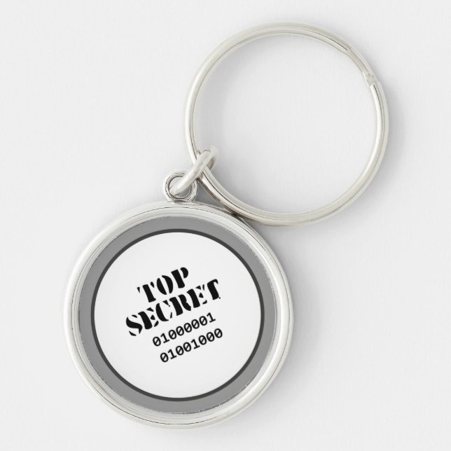 Top Secret keychain (Front)