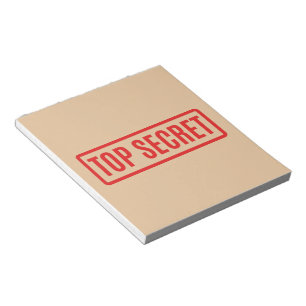Top Secret Notepad